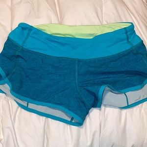 Lulu lemon blue shorts